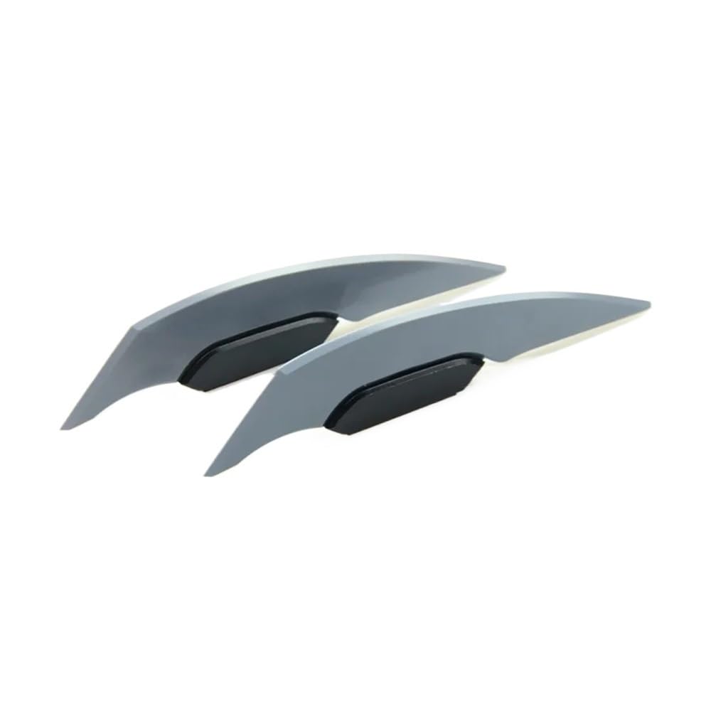 Motorrad Winglet Aerodynamische Spoiler Flügel Seite Spoiler Aufkleber Decals Motorrad Dekoration Zubehör(Color-07) von SPeesy