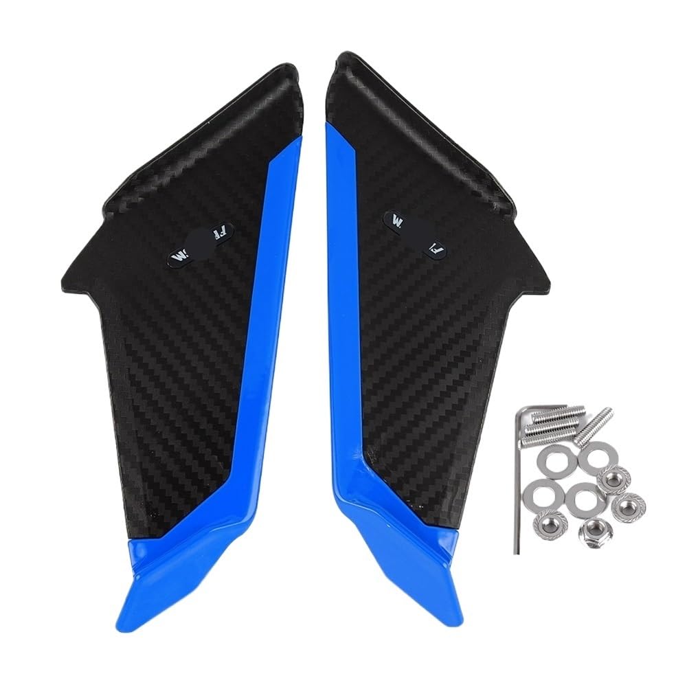 Motorrad Winglet Aerodynamischer Spoiler Flügel Kit Für CBR500R Für CBR600 Für CBR650R Für CBR1000 Für CBR650F Für CBR300R(Color 3) von SPeesy