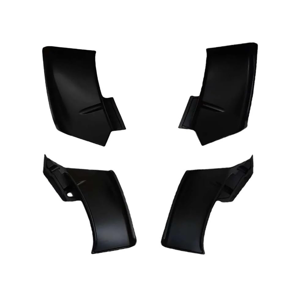 Motorrad Winglet Flügel Kit Winglets Flügel Spoiler Fxed Für D&ucati Für Road Für Fighter Für V4 Für V4S Für V4SP Für V2(Black) von SPeesy