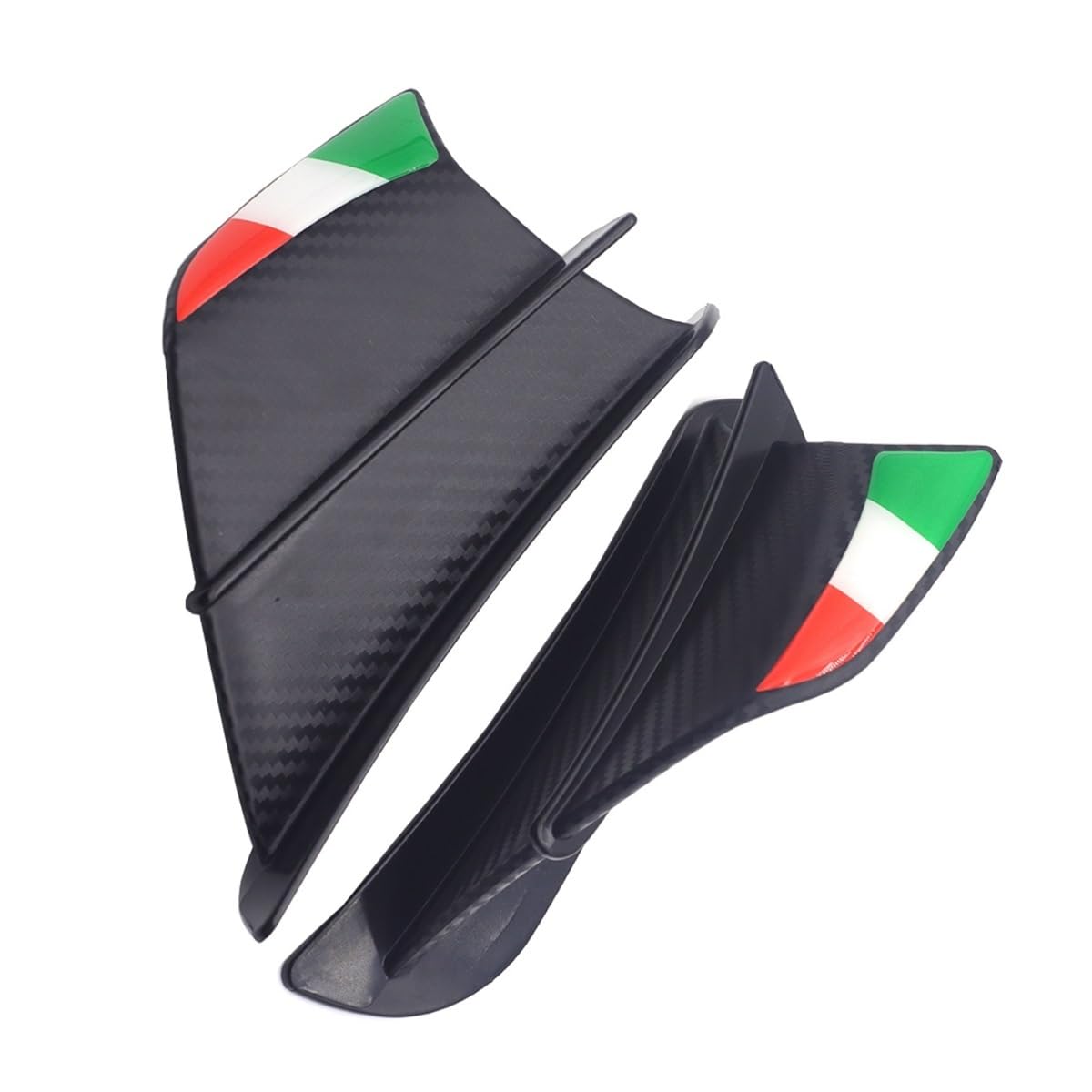 Motorrad Winglets Aerodynamische Flügel Kit Spoiler Für A&prilia Für RSV4 Für RSV4 Für RSV4R Für RSV4RR Für RS50(Color-B) von SPeesy