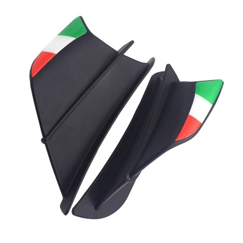 Motorrad Winglets Aerodynamische Flügel Kit Spoiler Für Y&amaha Für TDM 900 850 Für XT1200ZE Für Tenere 700(Color-D) von SPeesy