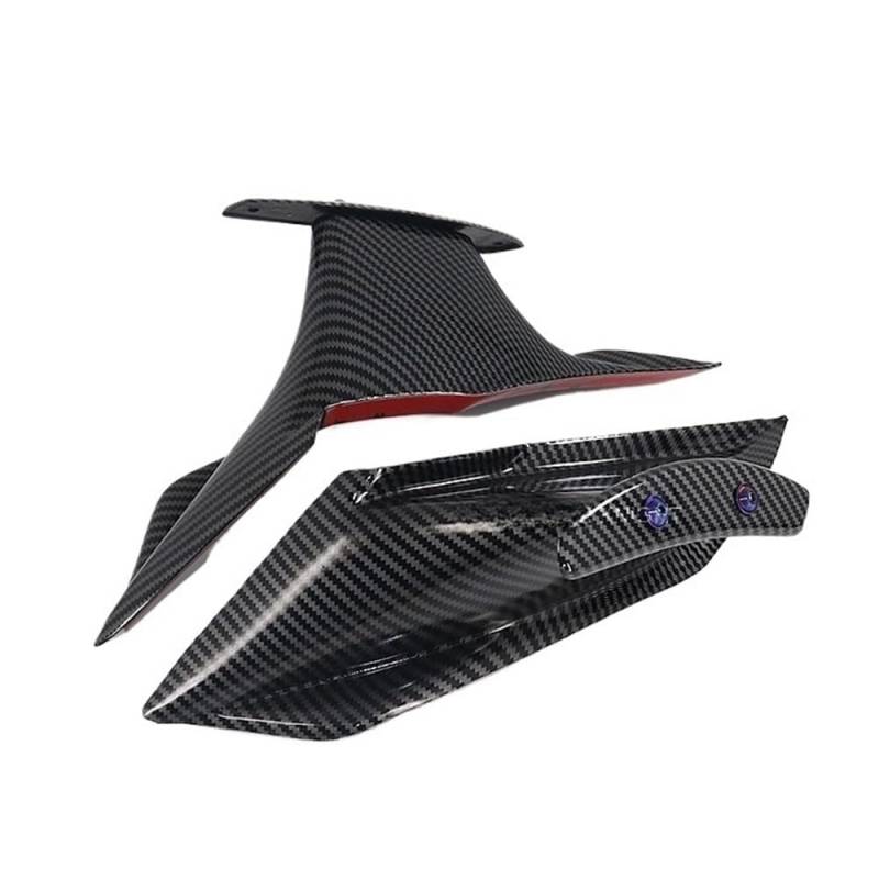 Motorrad Winglets Verkleidung Kit Aerodynamische Flügel Spoiler Fester Spoiler Für CBR650R Für CBR650 Für CBR 650 R 650R 2019-2021(Color-02) von SPeesy