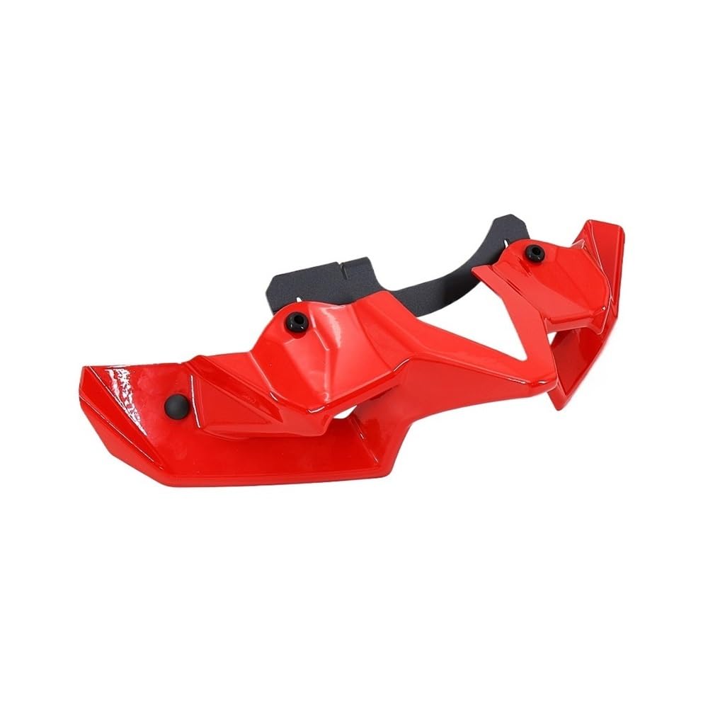 Motorrad Zubehör Frontspoiler Winglet Aerodynamische Flügel Kit Spoiler Für K&awasaki Für Z900 2020 2-2024(Red) von SPeesy