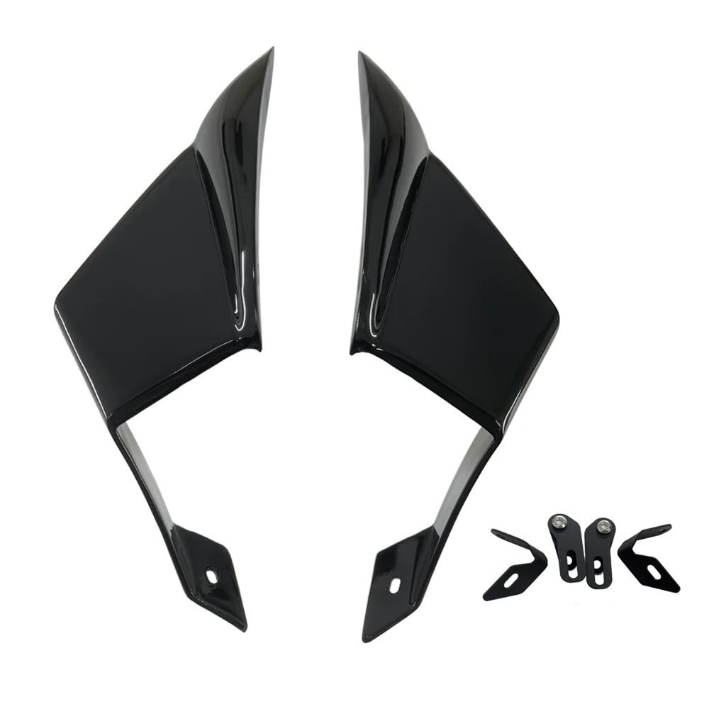 Motorrad Zubehör Verkleidungen Spoiler Aerodynamische Flügel Für K&awasaki Für ZX10R Für Ninja Für ZX-10R(Color-Black) von SPeesy