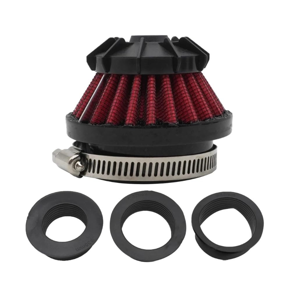 SPeesy 4-in-1 35mm 42mm 48mm 50mm Luftfilter Für Off-Road Motorrad Intake Reiniger Luftfilter Motorrad von SPeesy