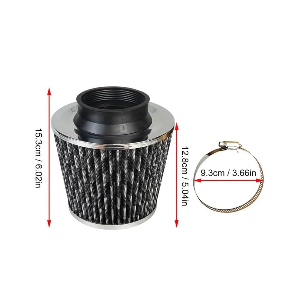 SPeesy 76MM Universal Motorrad Luftfilter Reiniger Luftfilter Motorrad Zubehör Motorrad Luftfilter Reiniger von SPeesy