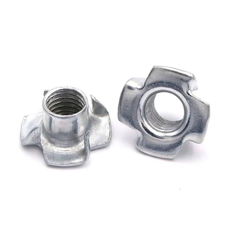 SPeesy M3 M4 M5 M6 M8 M10 Mutter T-Nut T-Nut Für Holzmöbel Hardware Stahl(M10 20pcs) von SPeesy