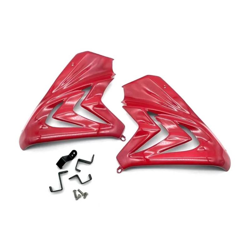 Sitzseitenverkleidungsrahmenspoiler Seitenverkleidungsabdeckung Für CBR 650R Für CBR650R 2019-2023(Red) von SPeesy