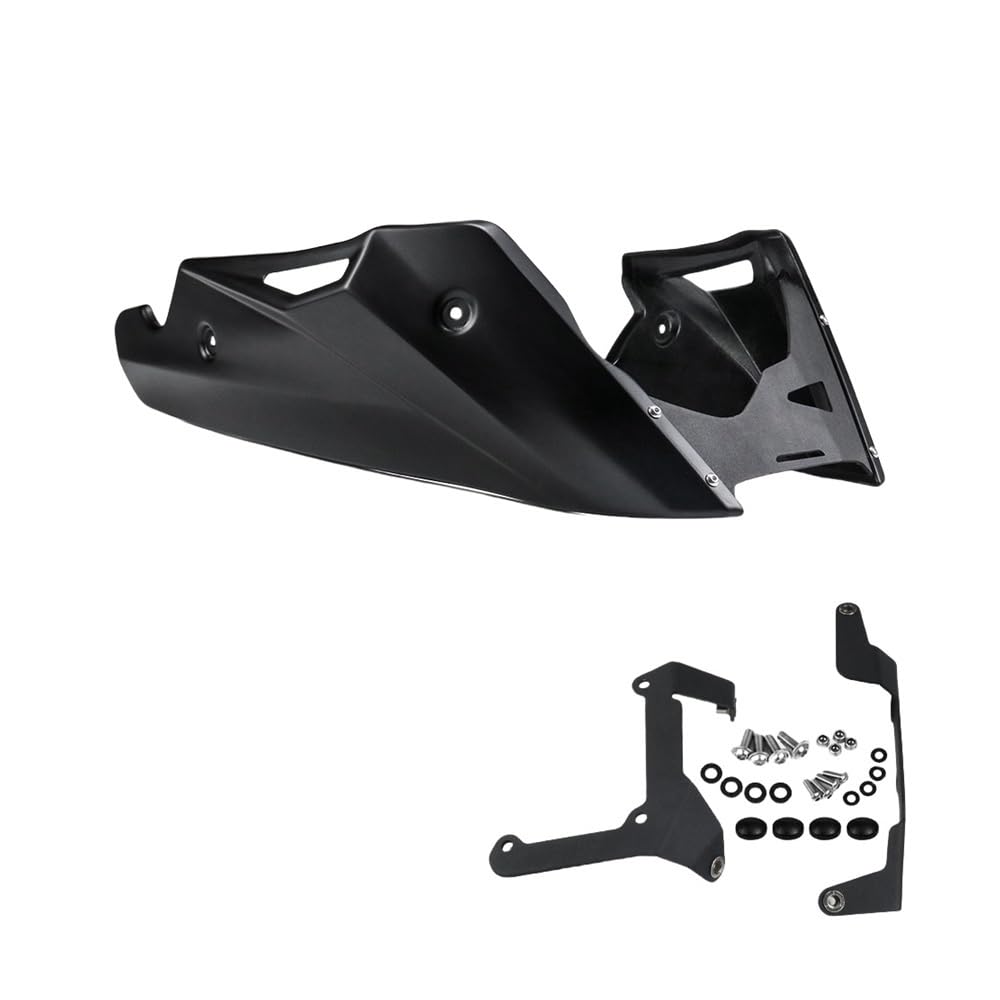 Unterer Spoiler Zubehör Chassis Guards Motor Chassis Dekorieren Schutz Für Hornet CB 750 Für Hornet 2023-(Black) von SPeesy