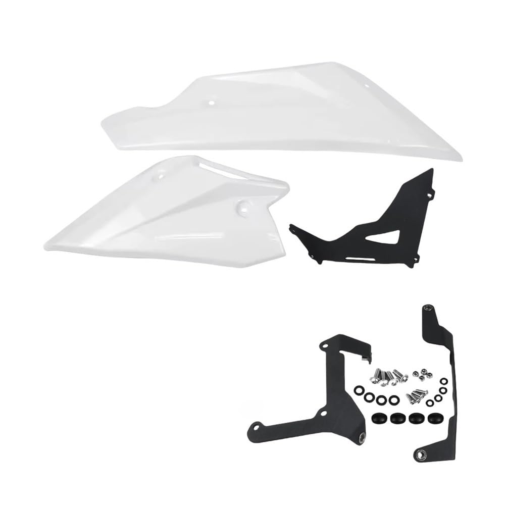 Unterer Spoiler Zubehör Chassis Guards Motor Chassis Dekorieren Schutz Für Hornet CB 750 Für Hornet 2023-(Color-W) von SPeesy