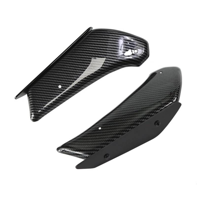 Verkleidung Motorradteile Aerodynamischer Flügelsatz Festes Winglet Verkleidungsflügel Für Für ZX10R Für ZX 10R 10 R 2011-2020(Black 01) von SPeesy