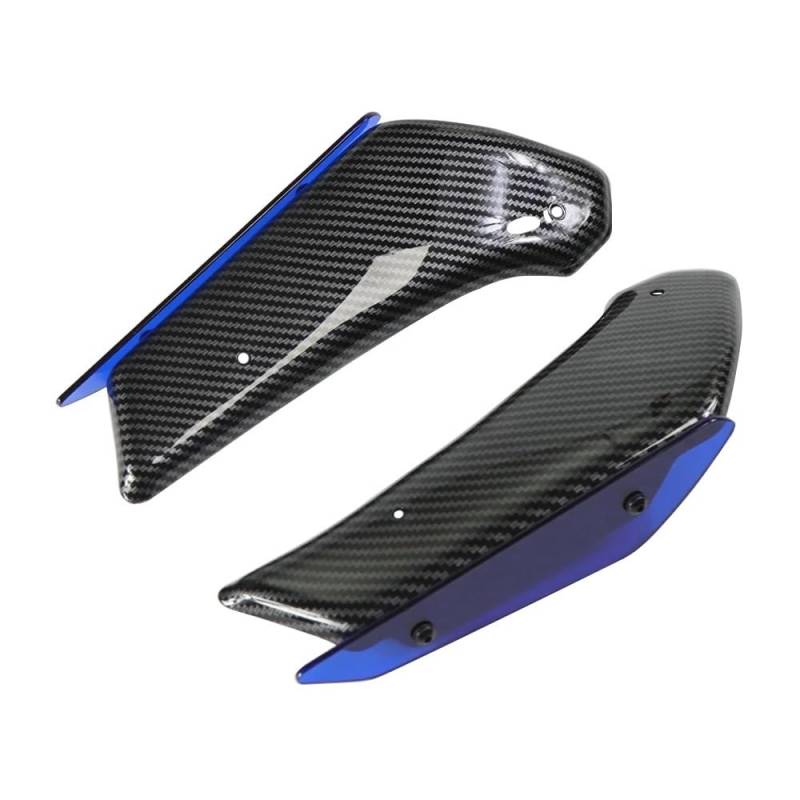 Verkleidung Motorradteile Aerodynamischer Flügelsatz Festes Winglet Verkleidungsflügel Für Für ZX10R Für ZX 10R 10 R 2011-2020(Blue 01) von SPeesy