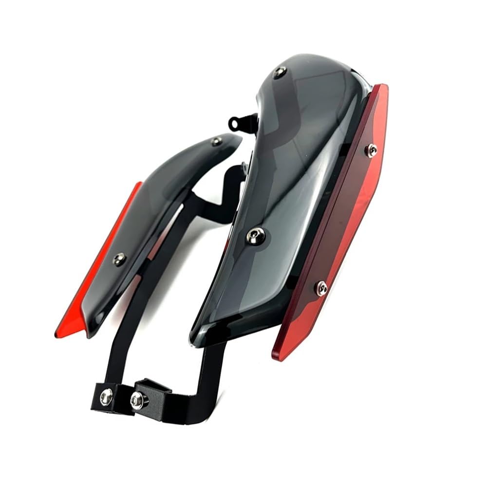 Winglets Moto Frontverkleidung Aerodynamische Seitenflügel Fester Spoiler Zubehör Für CBR 500R Für CBR500R 2019-2023(Red) von SPeesy