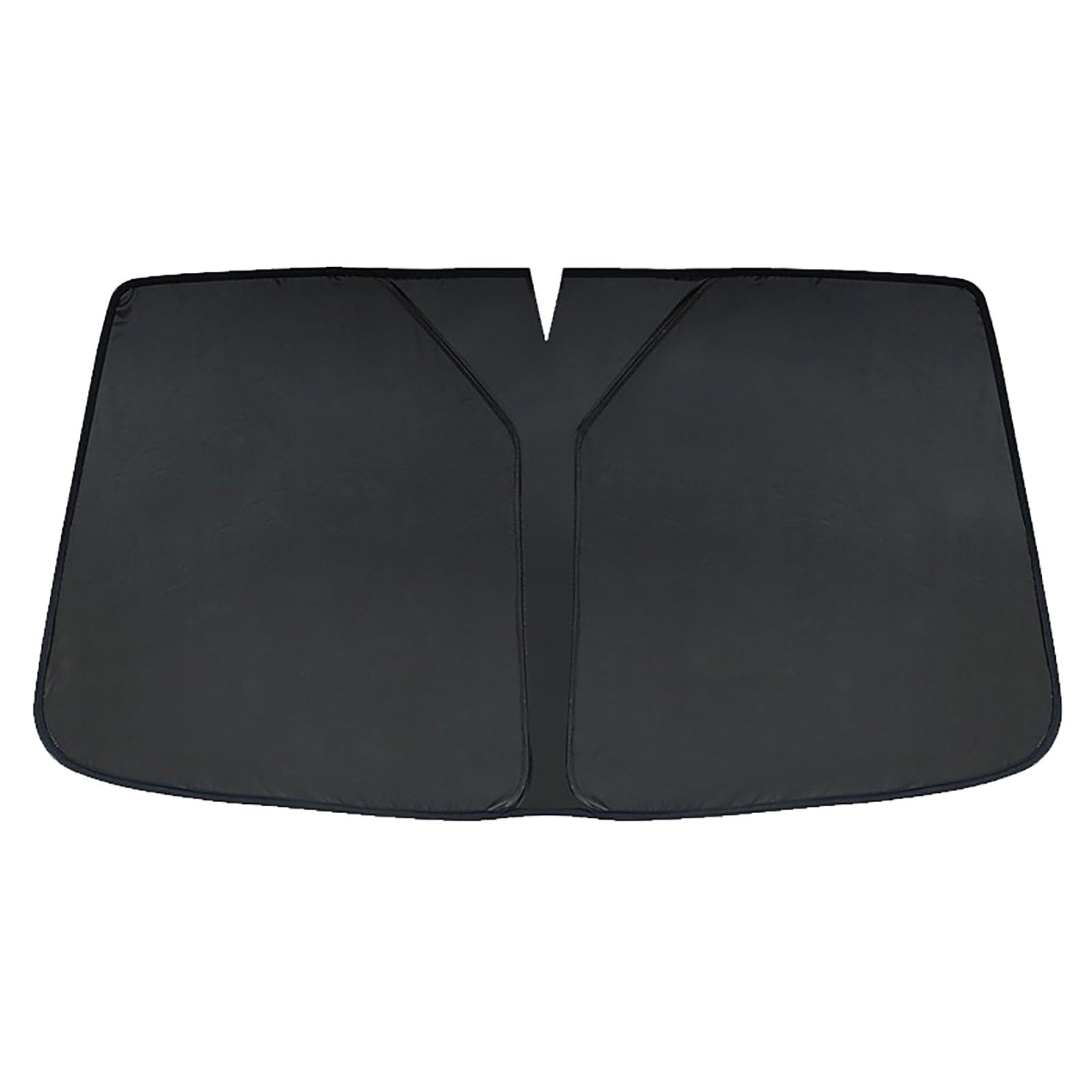 Auto Windschutzscheibe Sonnenschirm für Jeep Grand Cherokee II 1999-2004, Faltbar Sonnenblende für Sommer Sonnenschutz, Auto Innen Hitzeblock Zubehör,A/Black von SQEYCCUH