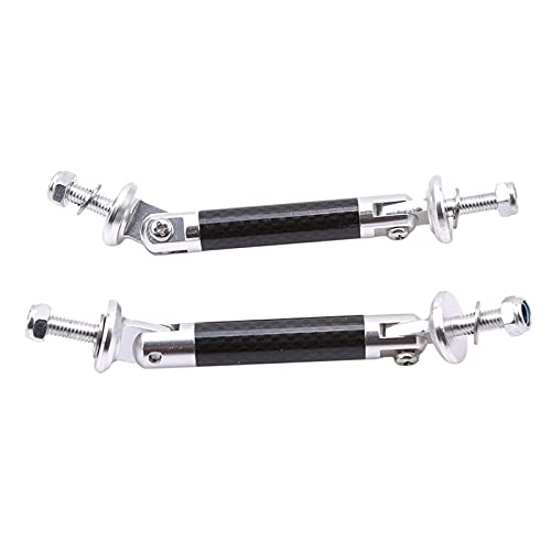 Auto Front StoßStange StüTzstange Universal Racing verstellbarer vorderer hinterer Stoßfänger Lip Splitter Support Bar Kit Racing FrontstoßStange Lippe Splitter Strebe(1) von SQIANKUN