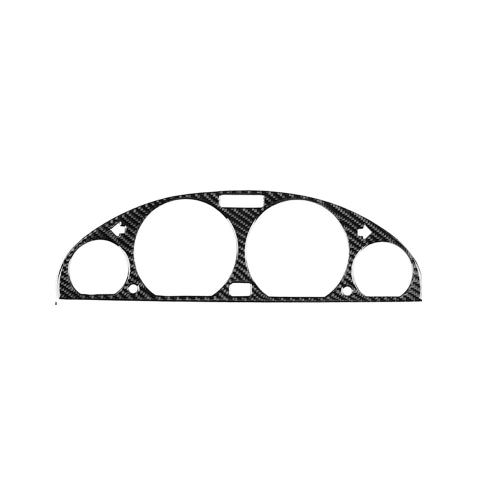 Interieurleisten Carbon-Faser-Auto-Instrumententafel-Dekorrahmen-Armaturenbrett-Abdeckungs-Aufkleber-Ordnungs-passende Verwendung for BMW E46 1998-2005 Innenzubehör Interieur Dekor Carbon(1) von SQIANKUN