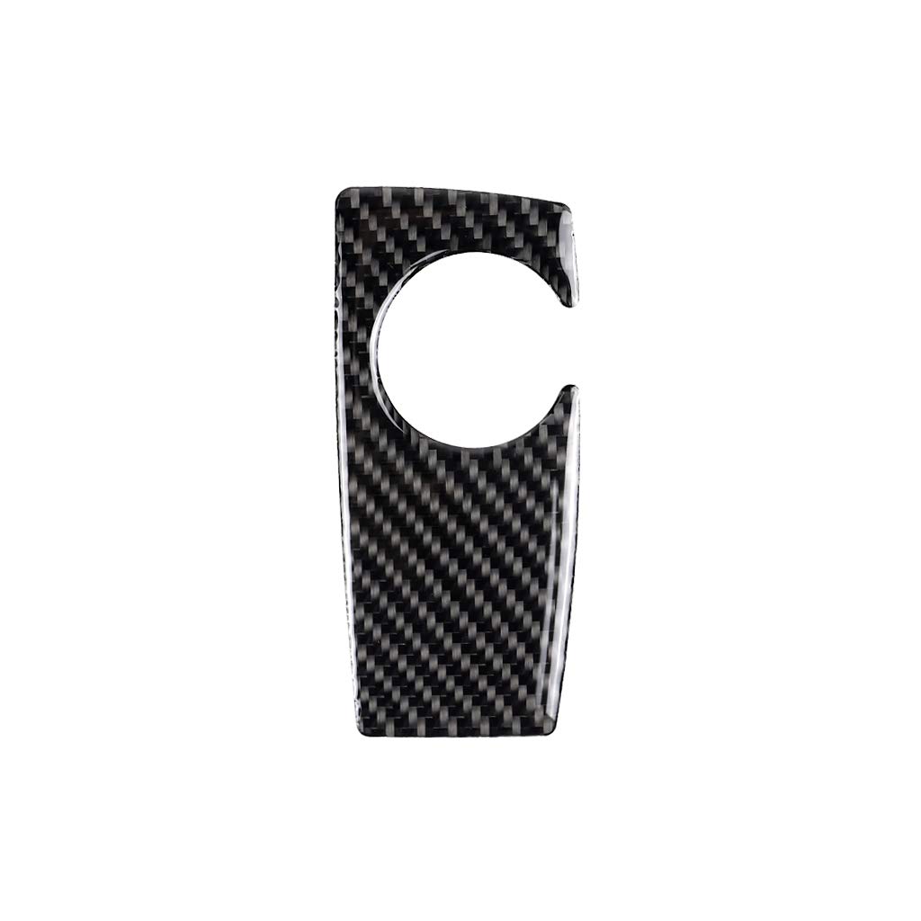 Interieurleisten Carbon-Faser-Gangschaltungs-Panel-Basisrahmen-Abdeckungs-Ordnungs-Auto-Aufkleber-geeignete Verwendung for BMW F10 5 Series 2011-2017 Auto-Innenausstattung Interieur Dekor Carbon(Noir) von SQIANKUN