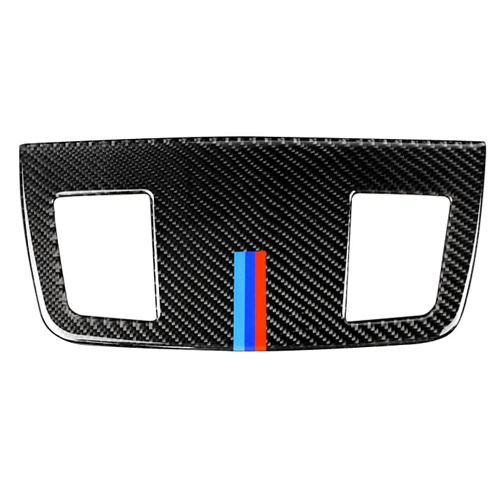 Interieurleisten Kohlefaser-Armaturenbrett-Luftauslass-Rahmenabdeckung, passend for BMW 3er E90 / E91 Interieur Dekor Carbon von SQIANKUN