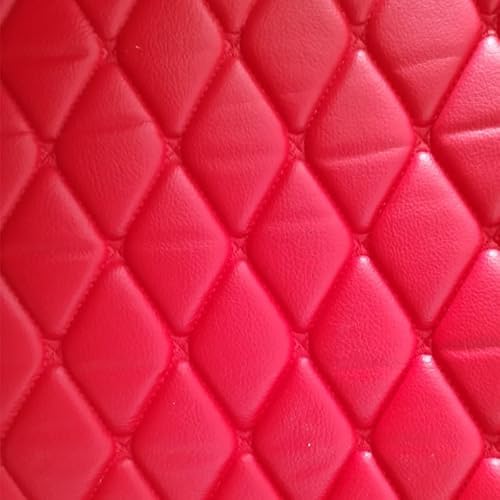 Fußmatte Pkw Rechtslenker Custom Car Floor Mat Für Suzuki Für Ignis 2017 2018 2019 2020 2021 2022 Auto Fußteppich Auto Leder Fussmatten(Rot) von SQRHDF