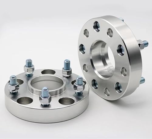 Spurverbreiterung Aluminium 2 Stück 15/20/25/35mm PCD 5x110 CB 65,1mm Rad Spacer Adapter Für OPEL Für Magna Für Zafira Für Vectra Für Meriva B Spurverbreiterung Spurplatten(2PCS 35mm Silver) von SQRHDF