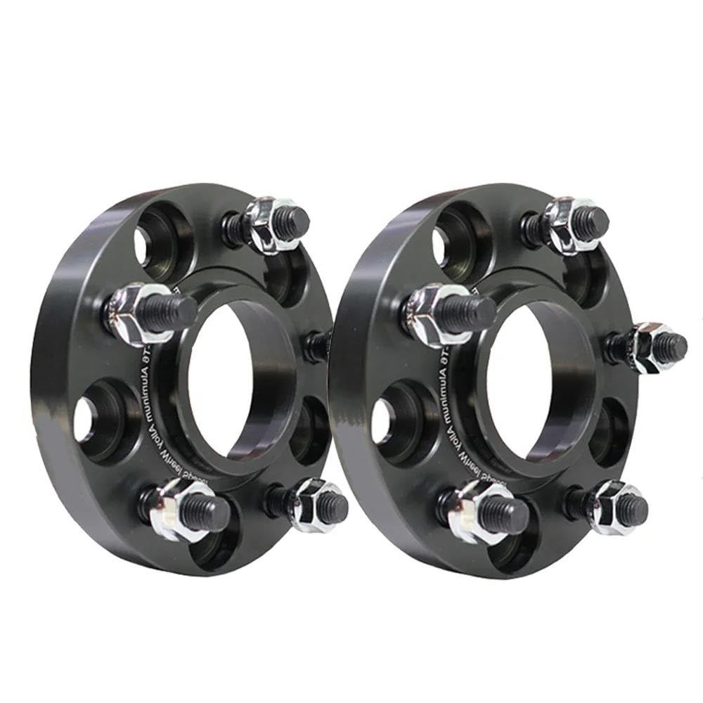 Spurverbreiterung Aluminium 2 Stücke 5x114,3 67,1mm M12 * 1,5 T6-7075 Rad Spacer Adapter 5 Lug Für Mazada Für Bango CX-3/30/EV CX-4/5/8/9/50 Spurverbreiterung Spurplatten(2pcs Black 35mm) von SQRHDF