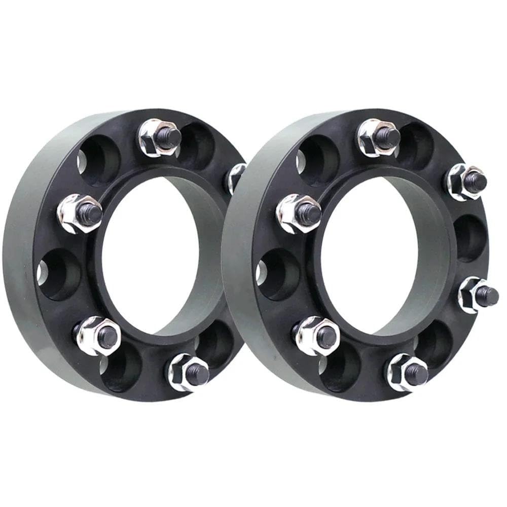 Spurverbreiterung Aluminium 2PCS PCD 6x 139,7 CB 100mm M12x 1,5 Rad Adapter Spacer Für Isuzu D-MAX MU-7 Für Pickup Für Alterra Für Seitenwind Für Bighorn Spurverbreiterung Spurplatten(2pcs 35mm-with von SQRHDF