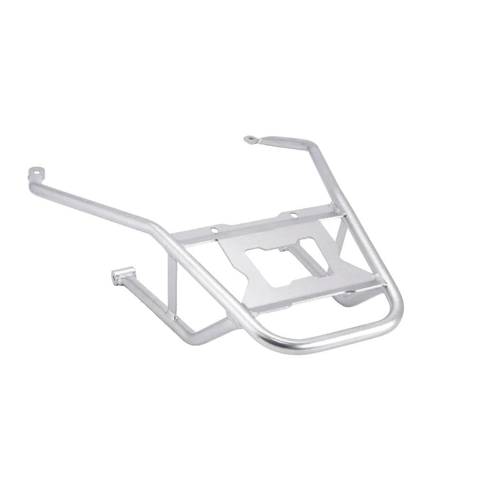 Gepäckträger Edelstahl Hinten Gepäck Rack Für XADV 750 2021 2022 2023 Motorrad Stamm Top Fall Sattel Packtaschen Halterung Motorrad Hinten Gepäckträger(Silver Top Rack) von SQTGJJJ