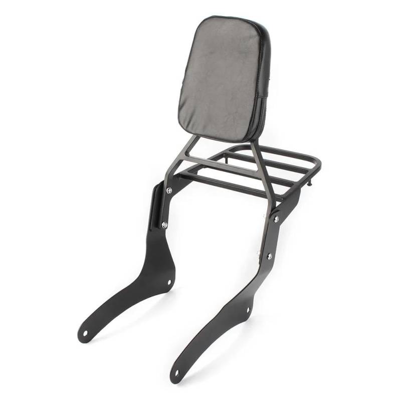 Gepäckträger Motorrad Gepäck Rack Rückenlehne Sissy Bar Für Kawasaki Für Vulcan VN 900 Für Custom Classic VN900 2006-2017 Motorrad Hinten Gepäckträger von SQTGJJJ