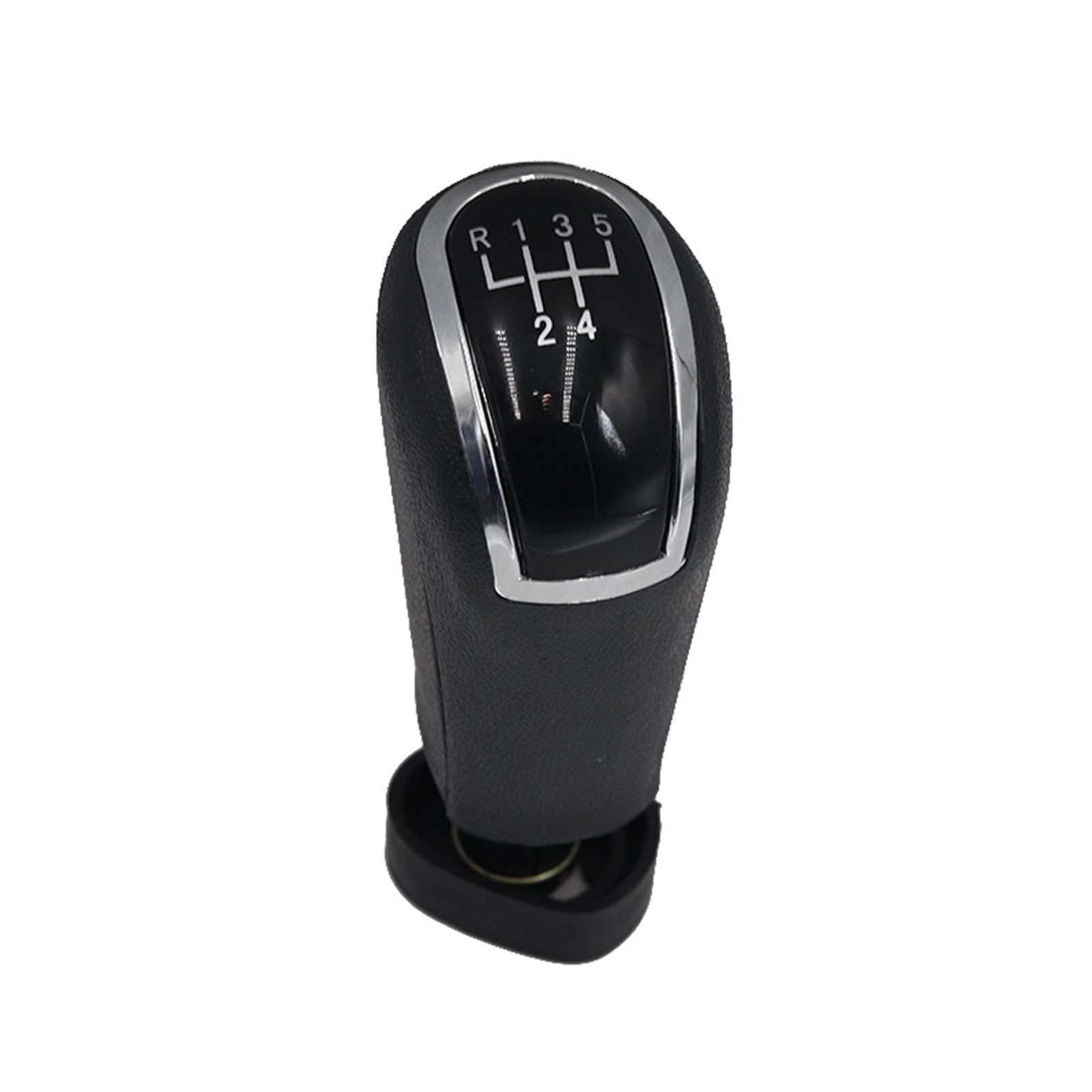 Auto Schaltknauf Für Skoda Für Rapid 2012 2013 2014 2015 2016 / Manuell MT Auto Schaltknauf Hebel Gaitor Boot Cover Schaltknaufabdeckung(5 Speed knob) von SRESSKGA