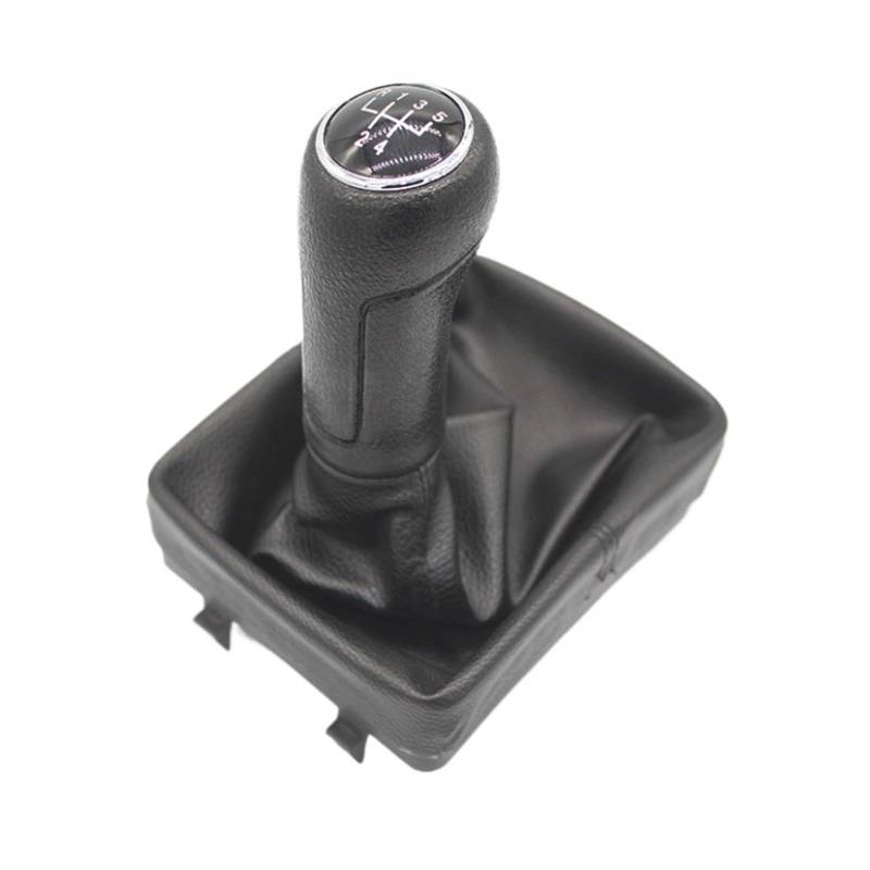 Auto Schaltknauf Für VW Für Polo 9N 9N2 2002 2003 2004 2005 2006 2007 2008 2009/Schaltknauf Hebel Shifter Gamasche Boot Fall Schaltknaufabdeckung von SRESSKGA