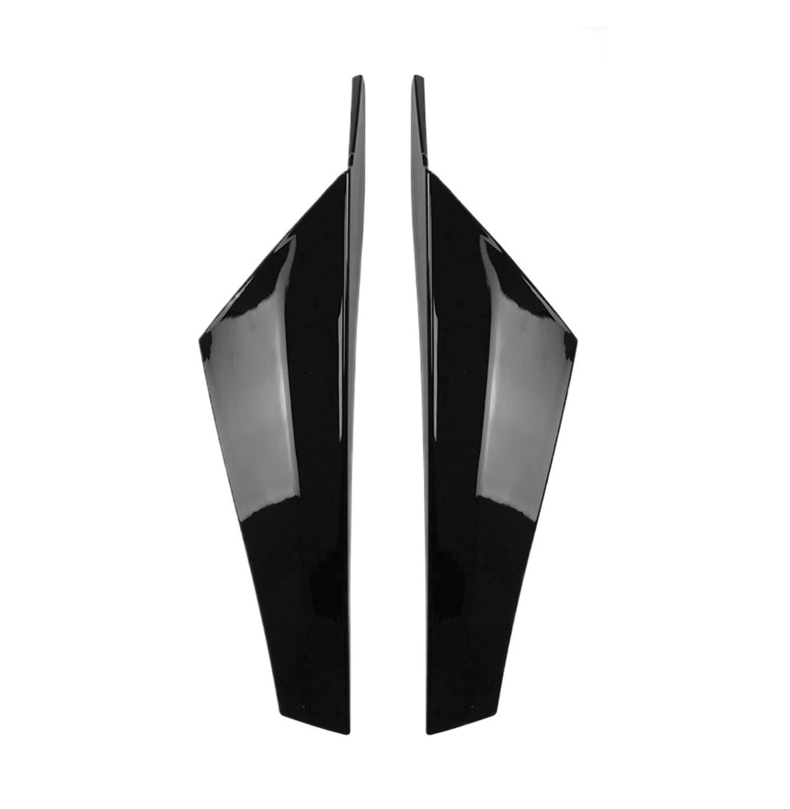 Auto Spoiler Für VW Für Golf 8 MK8 2020 2021 Auto Heckscheibe Spoiler Seitenflügel Verkleidung Heckspoiler(Glossy Black) von SRESSKGA