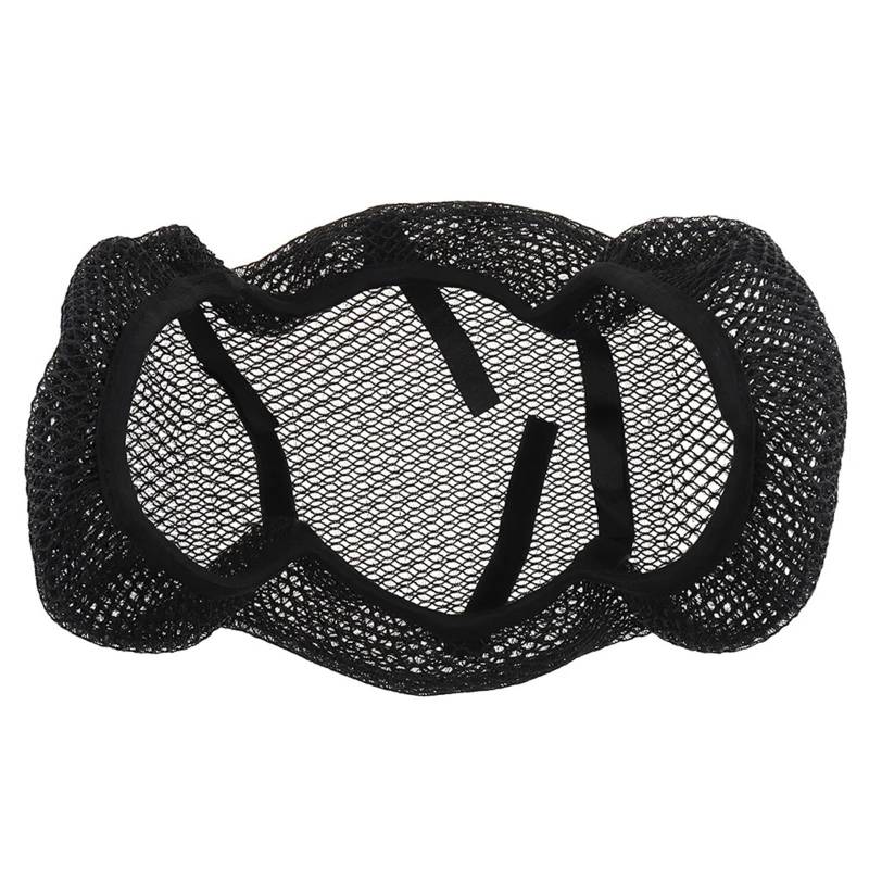 SRKATI Universal Sitzbezüge 1Pcs 3D Schwarz Motorrad Elektrische Fahrrad Mesh Net Sitz Abdeckung Atmungsaktive Protector Sitzbezüge(XL) von SRKATI