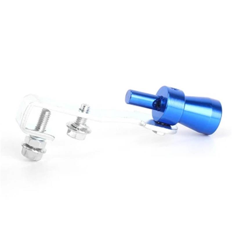 Schalldämpfer Endrohr 1Pcs Universal Auto Turbo Sound Gerät Auspuffrohr Turbo Sound-Whistle Auto Turbo Schalldämpfer Endrohre(Blue-s) von SRKATI