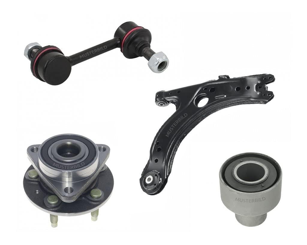 Koppelstange Pendelstütze Stabilisator Set u. Vorne Links/Rechts Kompatibel mit Nissan Note + Tiida Limo + Tiida 04-> von Autoteile Gocht von SRL