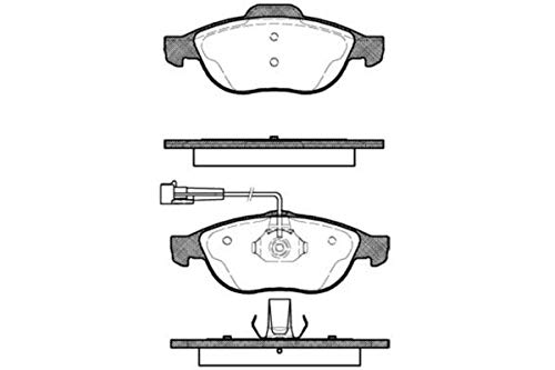 SRL S70-0205 Bremsbeläge von SRL