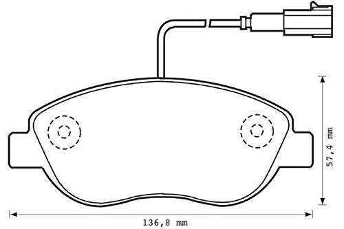 SRL S70-0209 Bremsbeläge von SRL