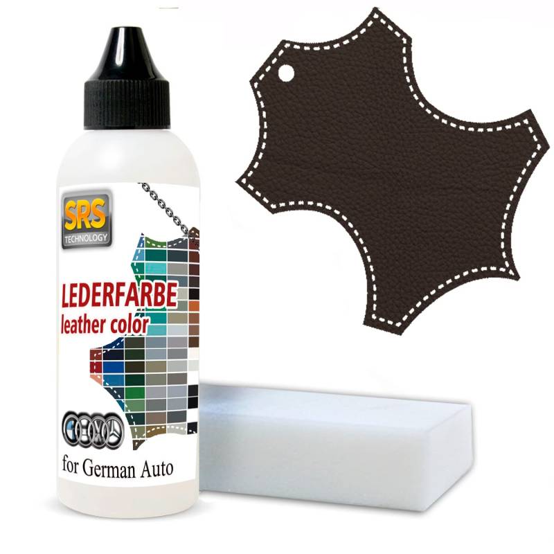 Professionelles Lederfarbe für BMW 100ml Dakota Color Passend Kunstleder und Leder Reparatur und Lederpflege Auto (Dakota tabak) von SRS TECHNOLOGY