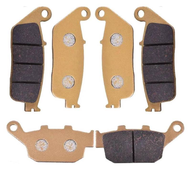 Motorrad Bremsbelag vorne Für CBR400RR CBR400 CBR 400 RR NC23 Tri 1992-1993 NC29 Gull-arm 1990-1994 CBR250 Motorrad Vorne Hinten Bremsbeläge Set(1set Ceramic) von SRVSQTPTVK