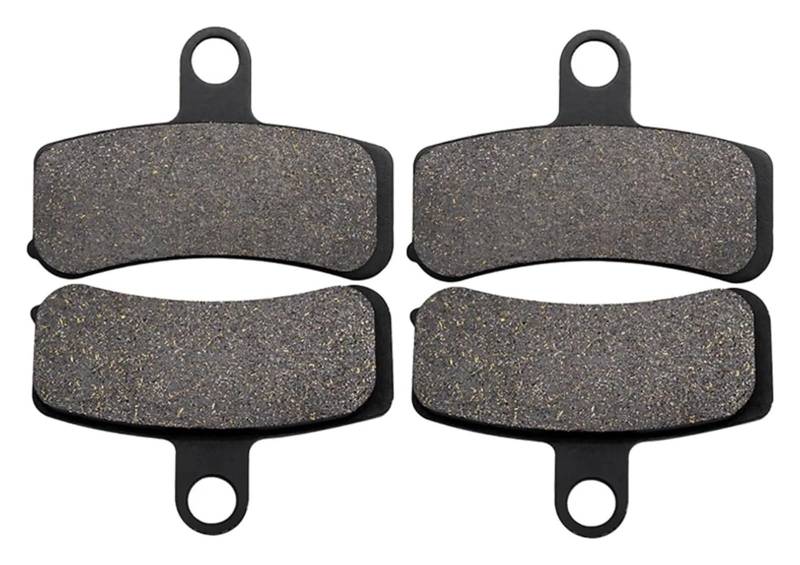 Motorrad Bremsbelag vorne Für Har&ley FXDF Fat Bob 2008 2009 2010 2011 2012 2013 2014 Motorrad Vorne Und Hinten Bremsbeläge(2 pairs Front Pads) von SRVSQTPTVK