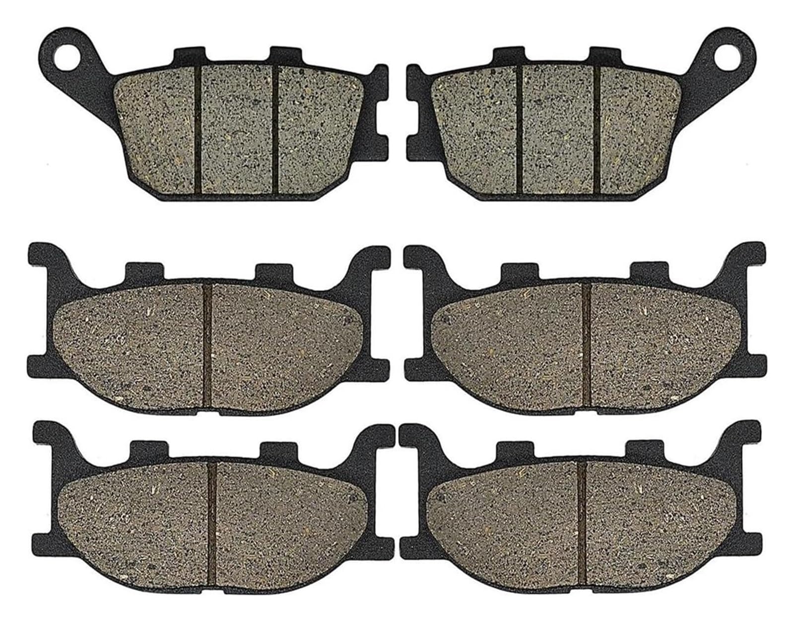 Motorrad Bremsbelag vorne Für Y&amaha FZ 6 FZ6 Für Fazer Verkleidung 2 Kolbensattel 2004-2007 XJ6 XJ 6 S Für Diversion 2013 Motorradbremsbeläge(Front and Rear) von SRVSQTPTVK