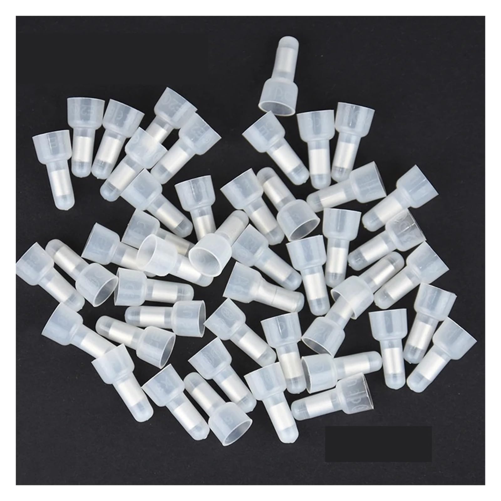 100 PCS CE1 CE2 CE5 Closed End Crimp Caps Electrical Wire Cable Terminals Connectors Set AWG 12-10 16-14 22-16(CE1 100PCS) von SSOPTMCB