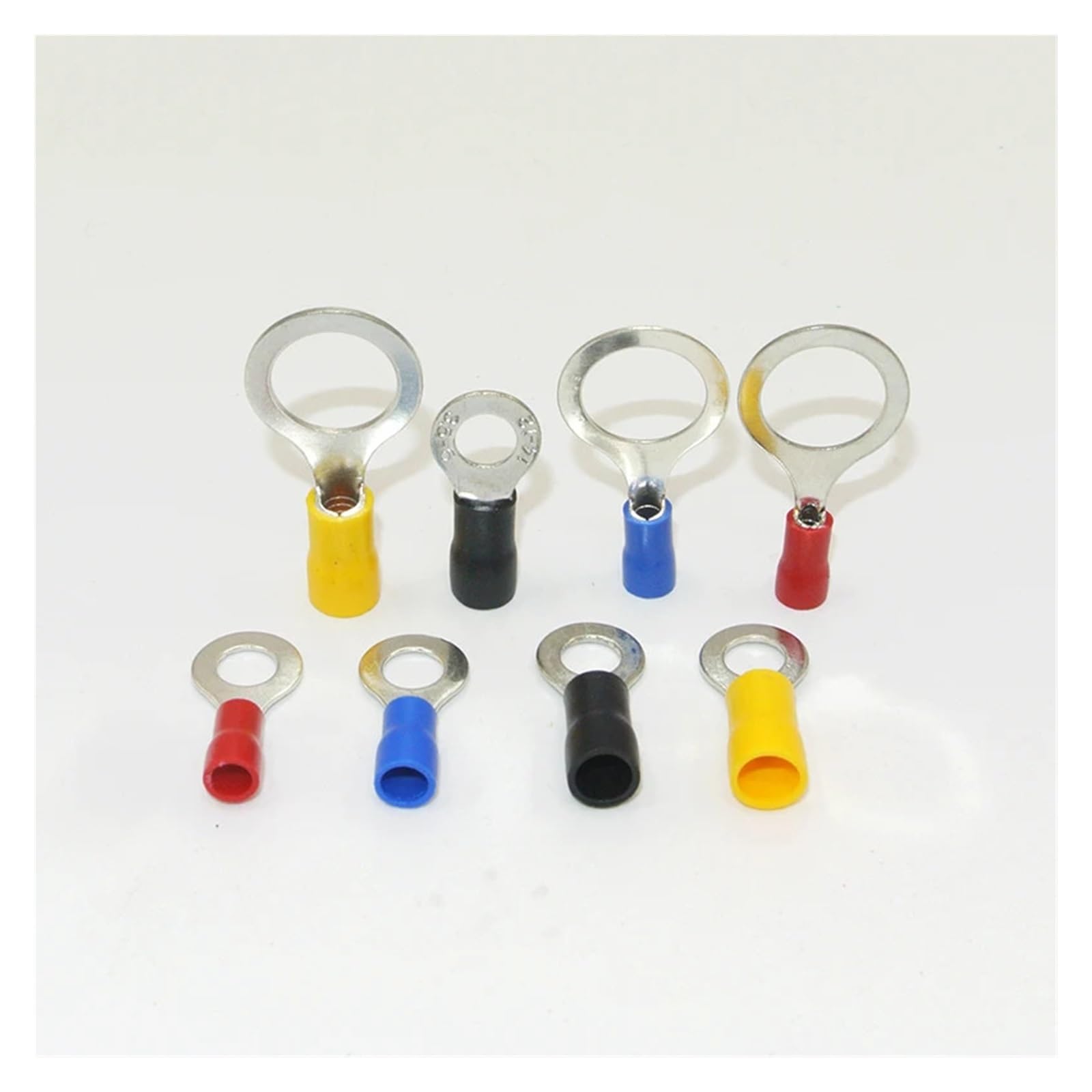 50/100PCS Wire Ring Terminals Connectors Cable Wire Connector Cable Crimp Terminal RV1.25-4 RV1.25-6 RV2-6 RV2-4 RV5.5-6(RV2-5 Blue,50pcs) von SSOPTMCB