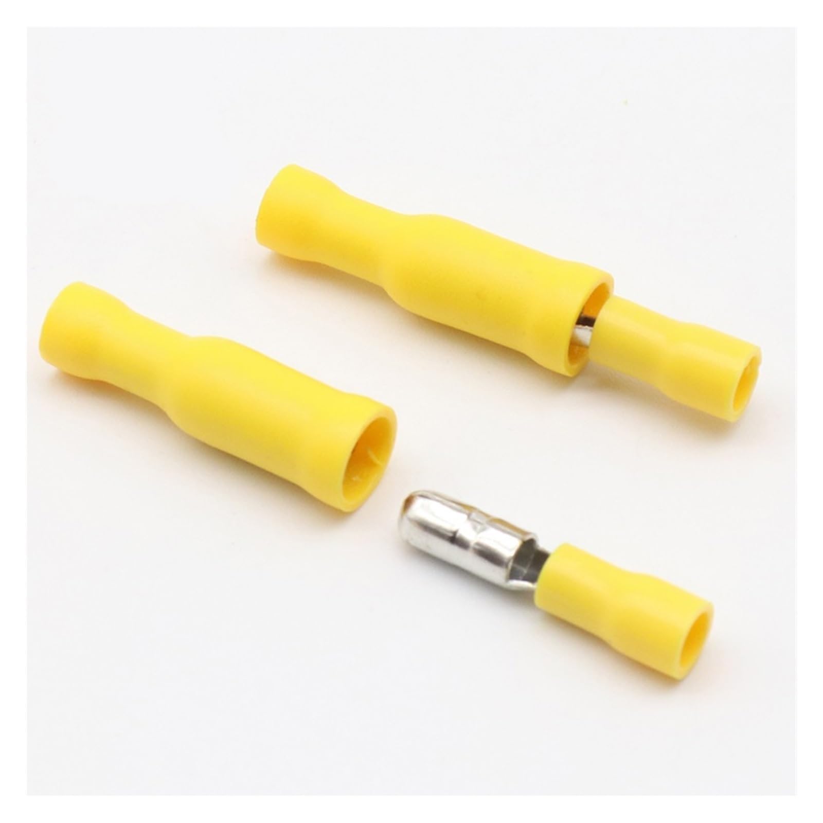 50 X Yellow Male Female Connector Crimp Terminals Wiring von SSOPTMCB