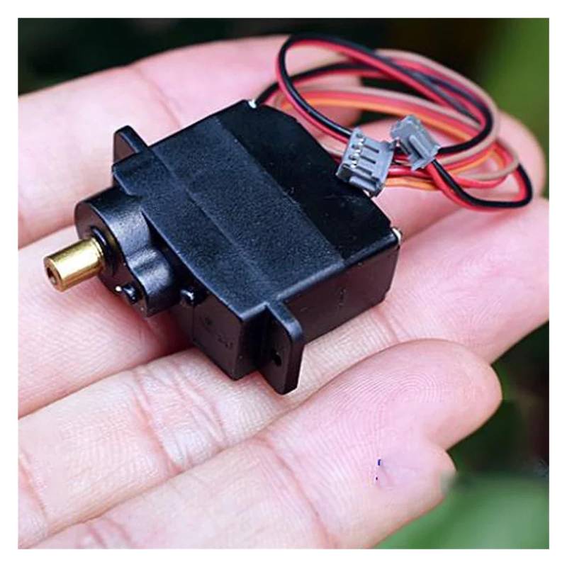 DC 3V-6V 12g Metal Gear 360 Degree Steering Gear M10 electronic starter for Climbing Car Servo Five-wire Without Drive Plate Motor Drivers von SSOPTMCB