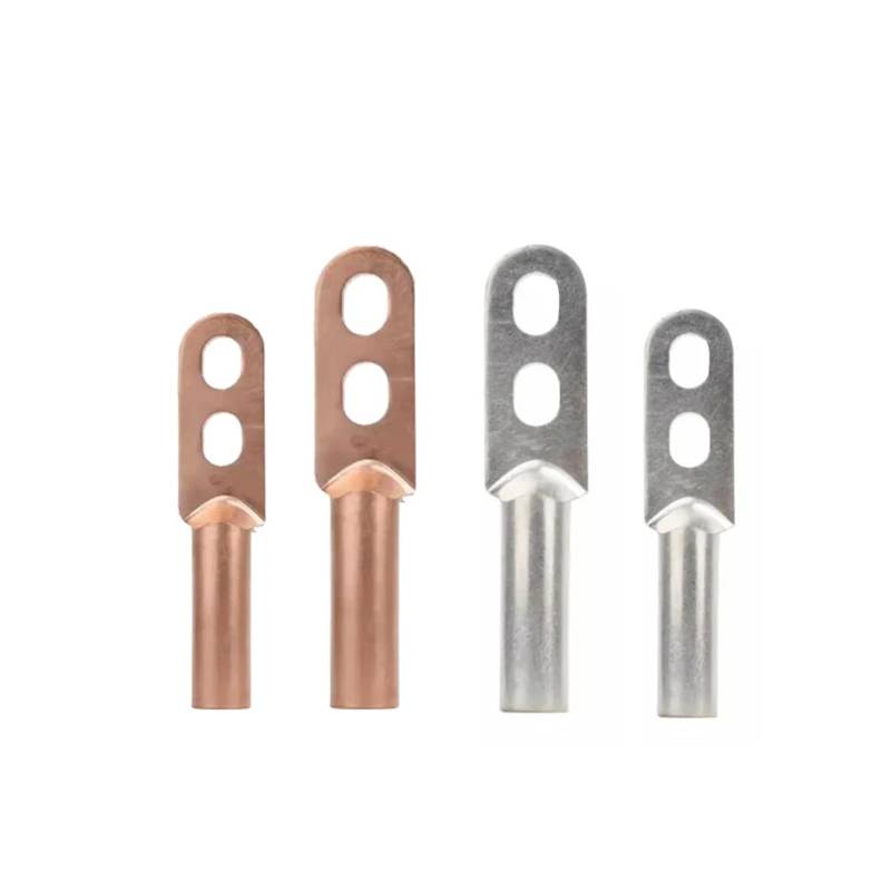 DTS Double Screw Hole Two Bore Copper Oil-Plugging Cable Wire Lug Connection Connector Cord End Crimp Terminal(1Piece DTS-120,Copper (Tin Plated)) von SSOPTMCB