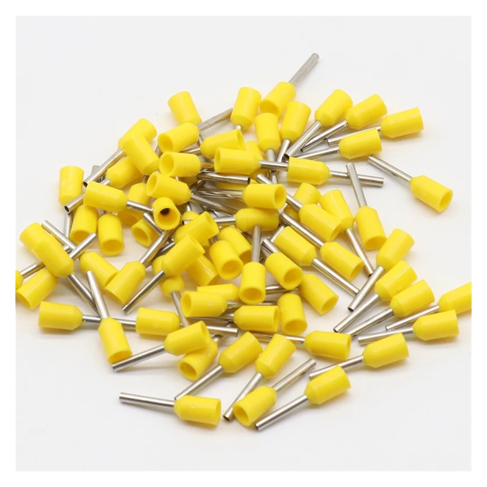 E0508 Tube Insulating Insulated terminals 0.5MM2 Cable Wire Connector Insulating Crimp Terminal 100PCS/Pack Connector E-(Yollow) von SSOPTMCB