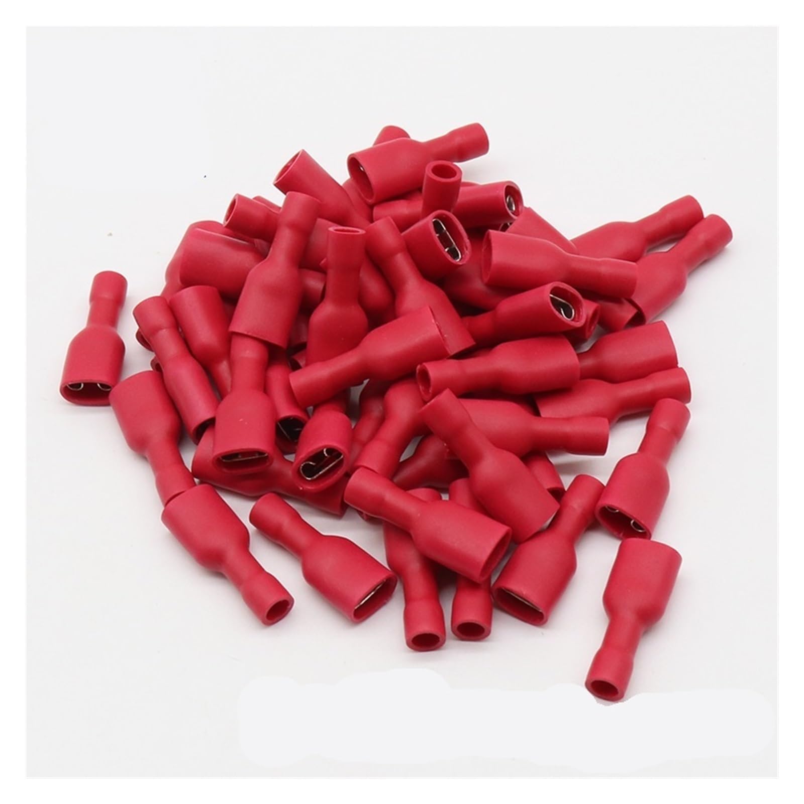 FDFD1-250 FDFD1.25-250 insulating Female Insulated Electrical Crimp Terminal Connectors Cable Wire Connector 100PCS/Pack FDFD von SSOPTMCB