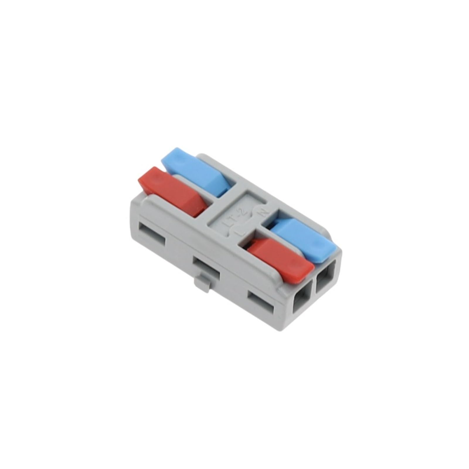 Quick terminal Small Cable Connector, 2 in 2 out, 3 in 3 out, Suitable For 0.08mm-2.5mm Wire, Splitter Conductor(LT-2,100pcs) von SSOPTMCB