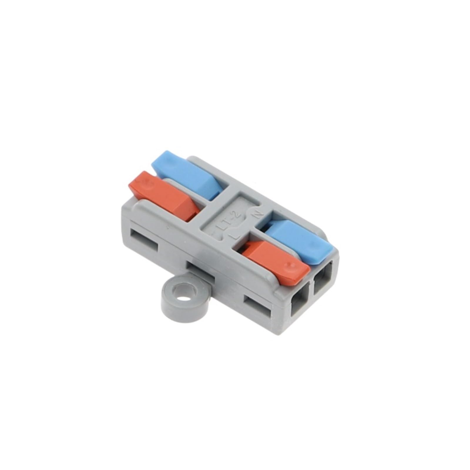 Quick terminal Small Cable Connector, 2 in 2 out, 3 in 3 out, Suitable For 0.08mm-2.5mm Wire, Splitter Conductor(LT-2 Ear,One Size) von SSOPTMCB