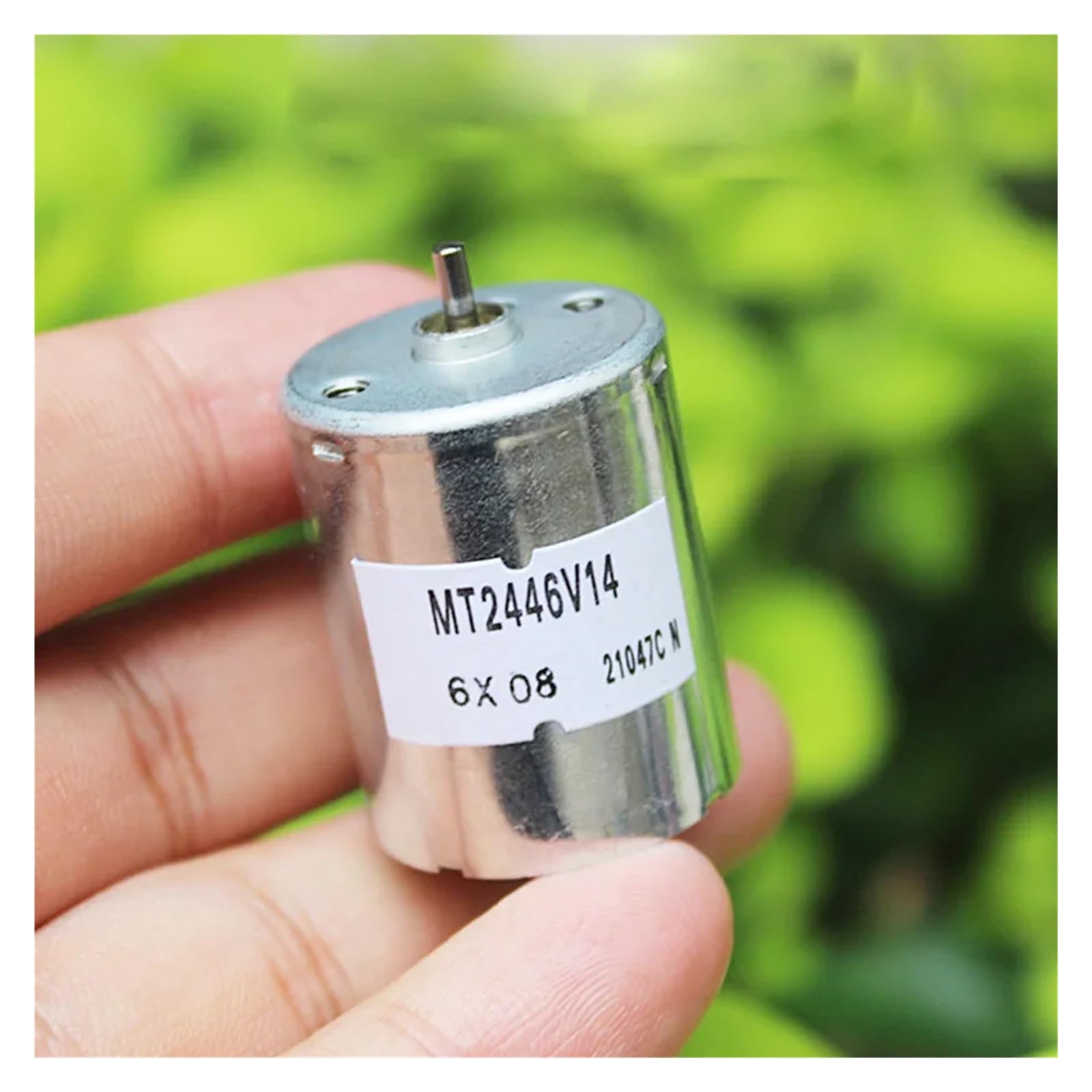 RF-370 DC electronic starter 24mm Round Carbon Brush electronic starter DC 12V 18V 24V 6400RPM Slow Speed Mute Engine Motor Drivers von SSOPTMCB